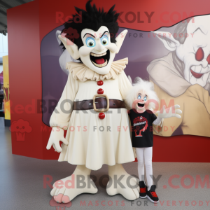 Mascottefiguur van een...