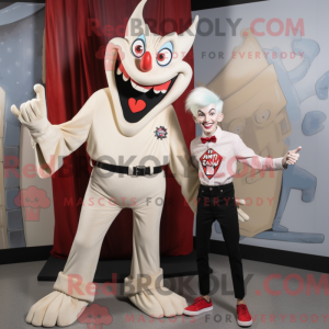Mascottefiguur van een...