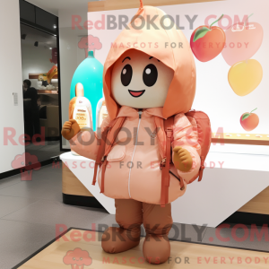 Mascot karakter van een...