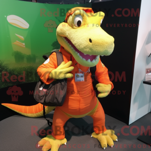 Mascot karakter van een...