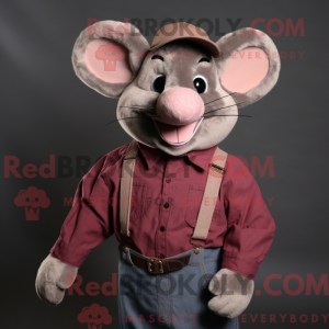 Mascot character of a...