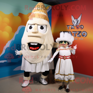 Mascottekarakter van een...