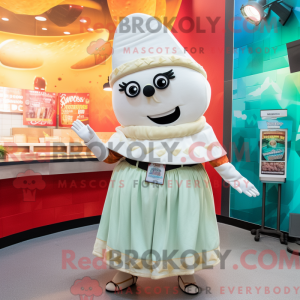 Mascottekarakter van een...