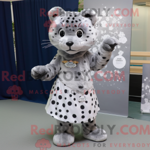 Mascottefiguur van een...