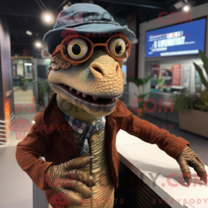 Mascot karakter van een...