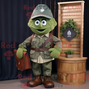 Mascottefiguur van een...