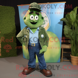 Postava maskota lesního...