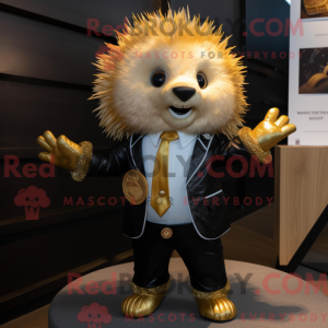 Mascot character of a Gold...