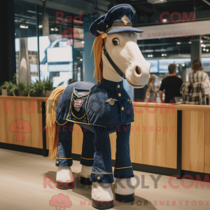 Mascottefiguur van een...