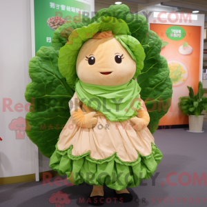 Mascot character of a Peach...