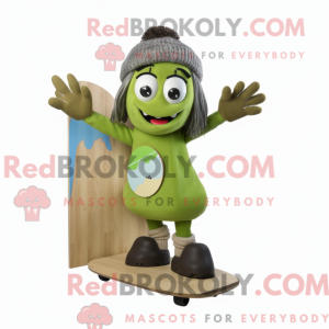 Postava maskota Olive...