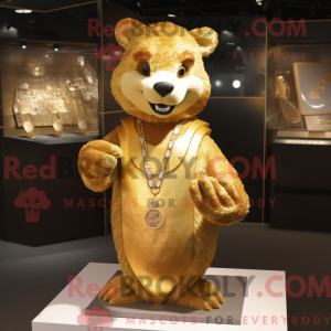Personnage mascotte d un...