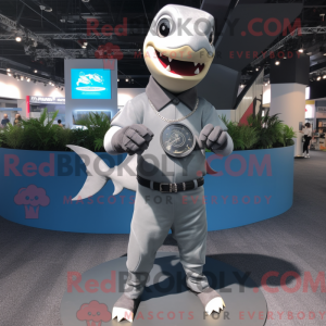 Mascot karakter van een...