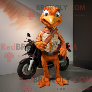 Mascot karakter van een...