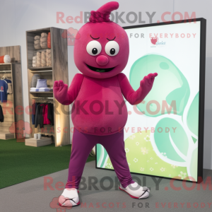 Mascot character of a...