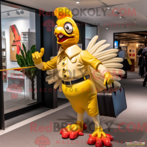 Maskot karakter af en...