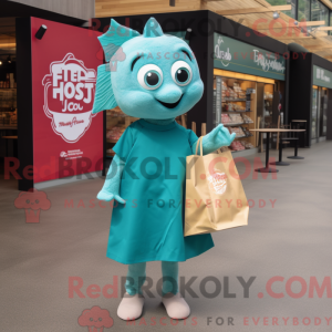 Mascot karakter van een...