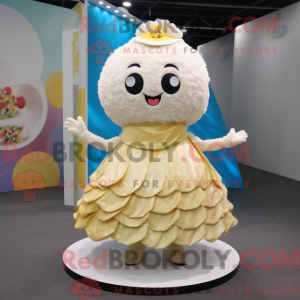 Mascot character of a Cream...