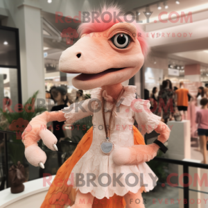 Mascot karakter van een...