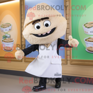 Mascottefiguur van een...