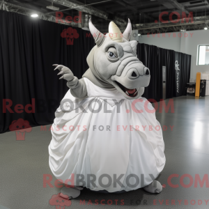 Mascot character of a White...