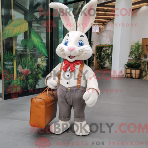 Maskot postava králíka...