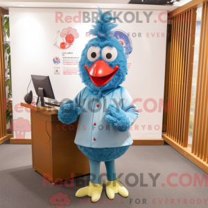 Mascot karakter van een...