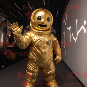 Mascot character of a Gold...