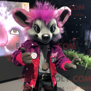 Mascot character of a...
