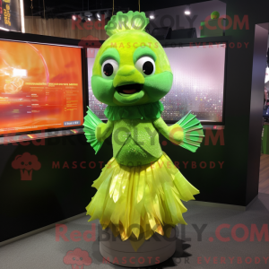 Personnage mascotte d un...
