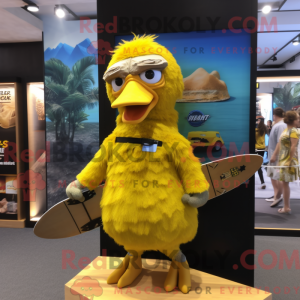 Mascot character of a Gold...