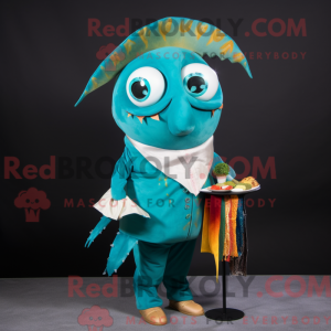 Personaje mascota de tacos...
