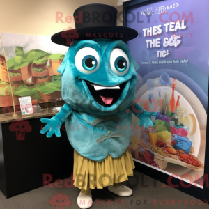 Mascottefiguur van een...