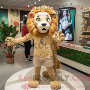 Personnage mascotte d un...