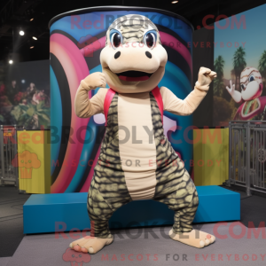 Mascot character of a...