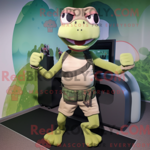 Mascot character of a...