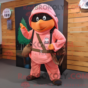 Mascot karakter van een...
