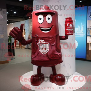 Mascot character of a...