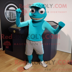 Postava maskota Teal...