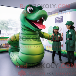 Mascottekarakter van een...