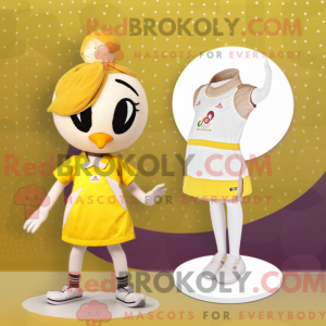 Mascot character of a Gold...