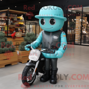Personagem de máscara de um...