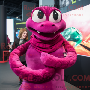 Mascot character of a...