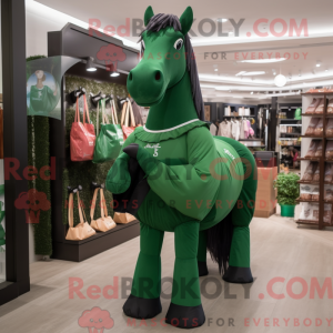 Mascottefiguur van een...