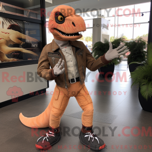 Personagem de máscara de um...