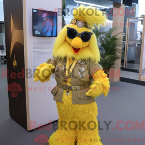 Mascot character of a...