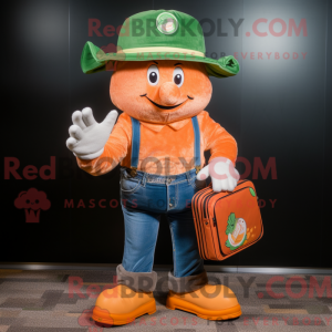 Mascot karakter van een...
