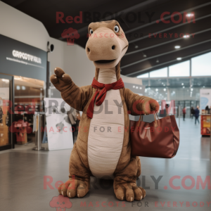 Mascot karakter van een...