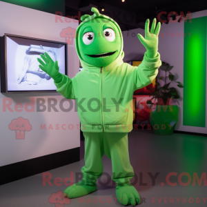 Mascottekarakter van een...