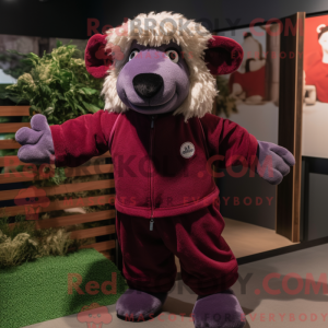 Mascot character of a...